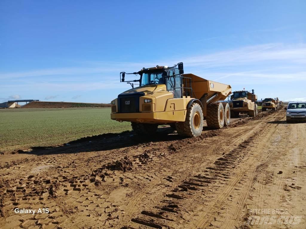 CAT 745 Зчленовані самоскиди