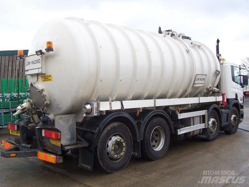 Scania P 380 Комбі/Вакуумні вантажівки