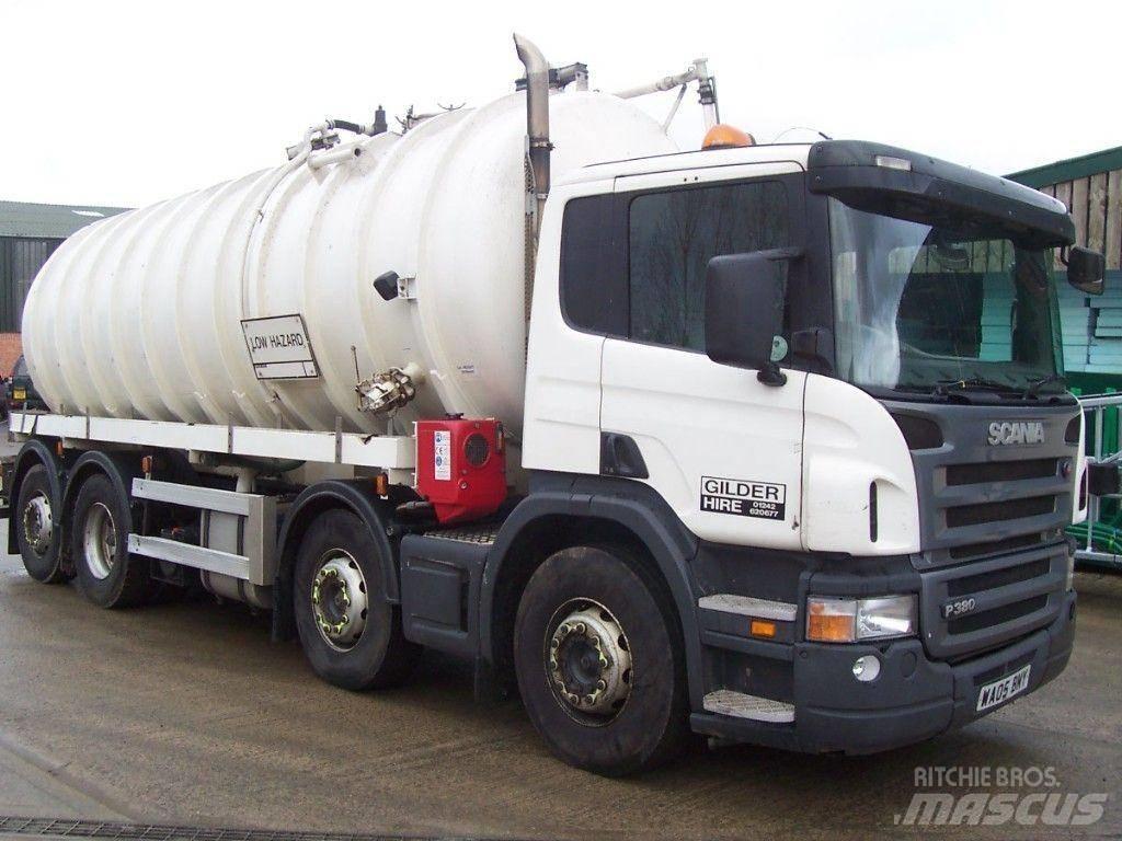 Scania P 380 Комбі/Вакуумні вантажівки