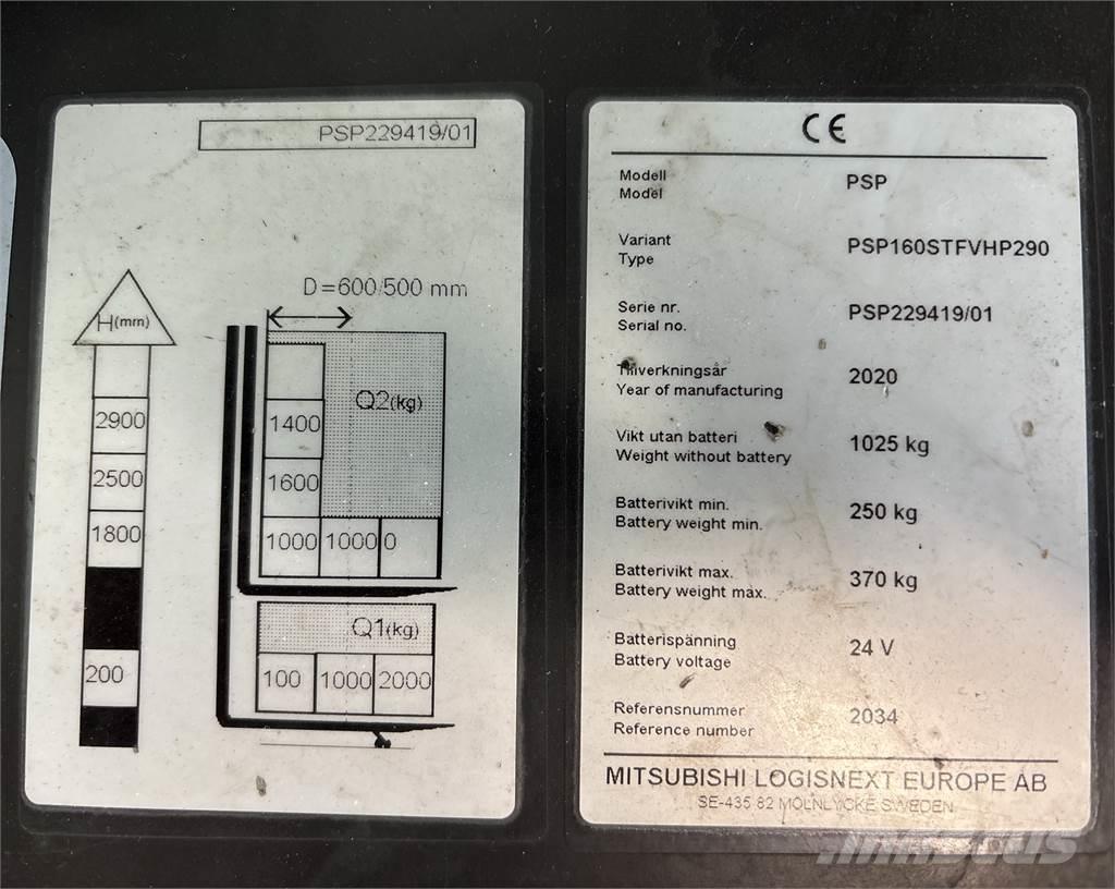Atlet PSP160 Самохідні електроштабелери
