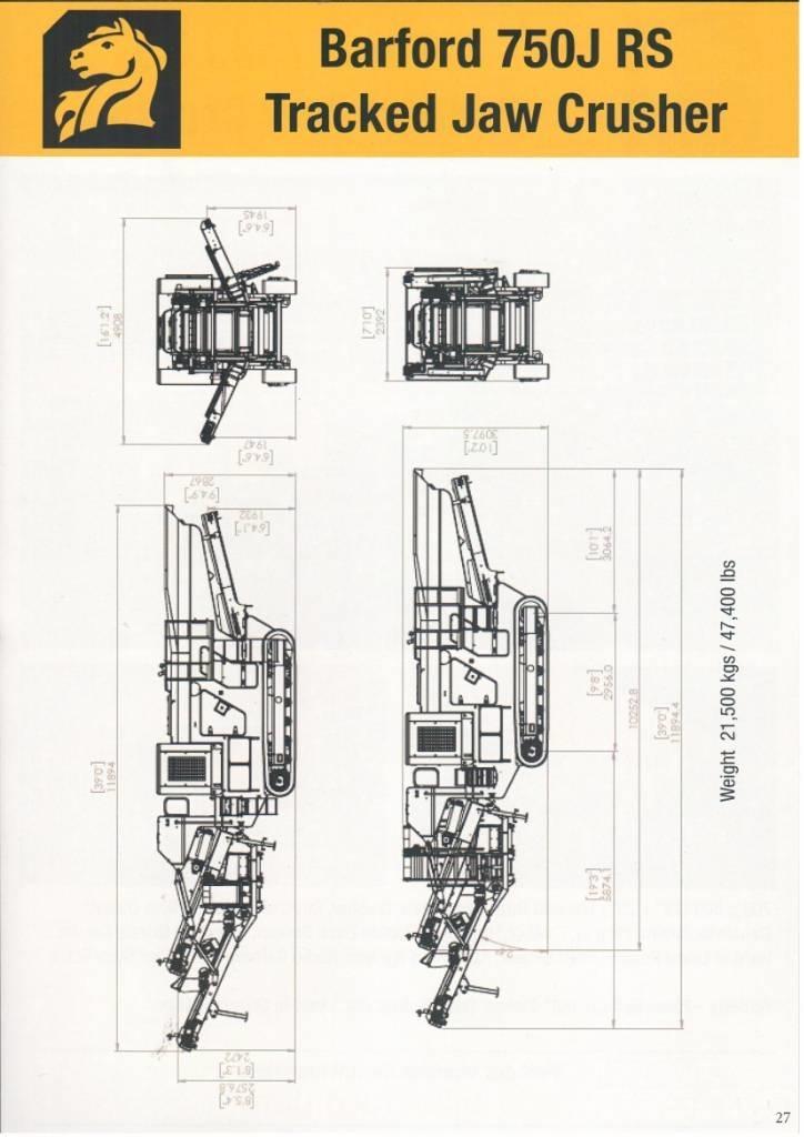 Barford 750J -RS Просіювачі