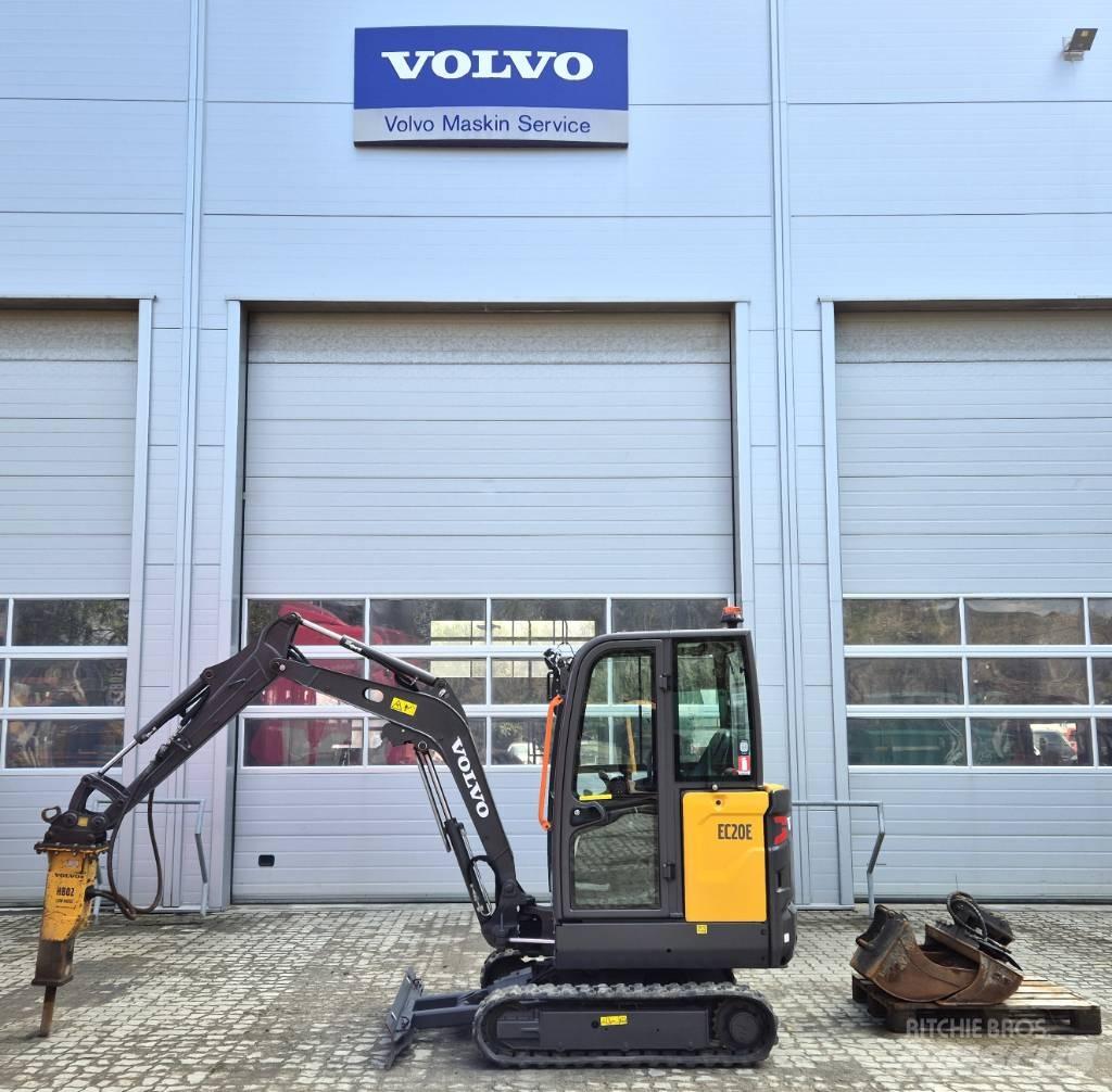Volvo EC20E Міні-екскаватори < 7т