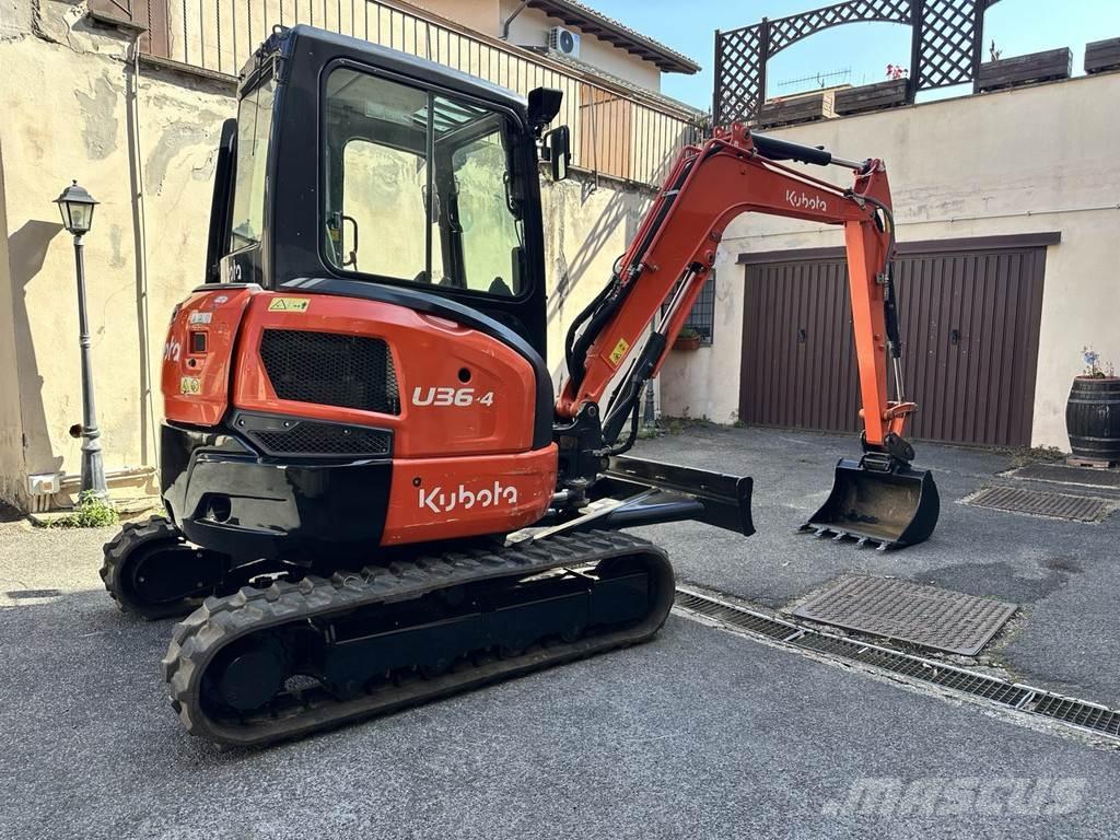 Kubota U36-4 Міні-екскаватори < 7т