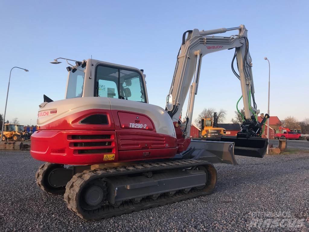 Takeuchi TB290-2 Середні екскаватори 7т. - 12т.