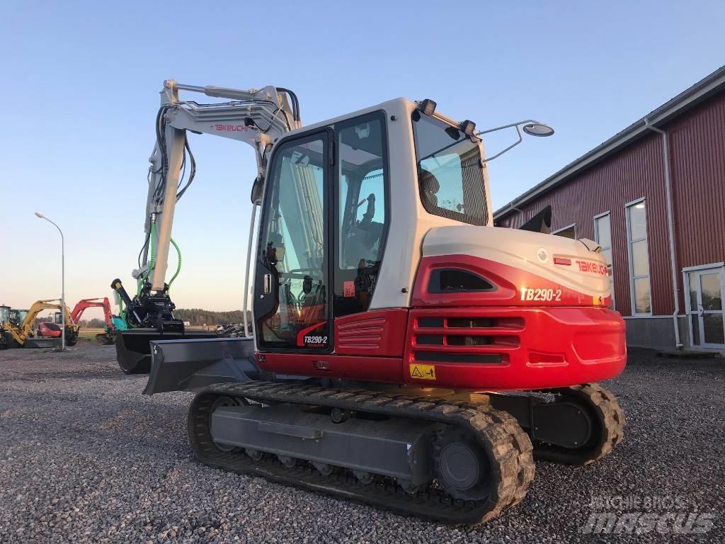 Takeuchi TB290-2 Середні екскаватори 7т. - 12т.