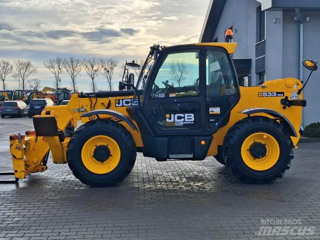 JCB 533-105 Телескопічні навантажувачі