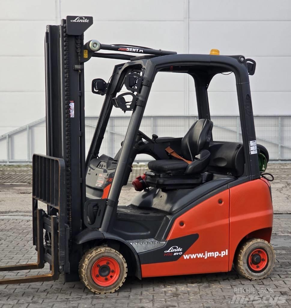 Linde H 16 T - 01 Газові навантажувачі
