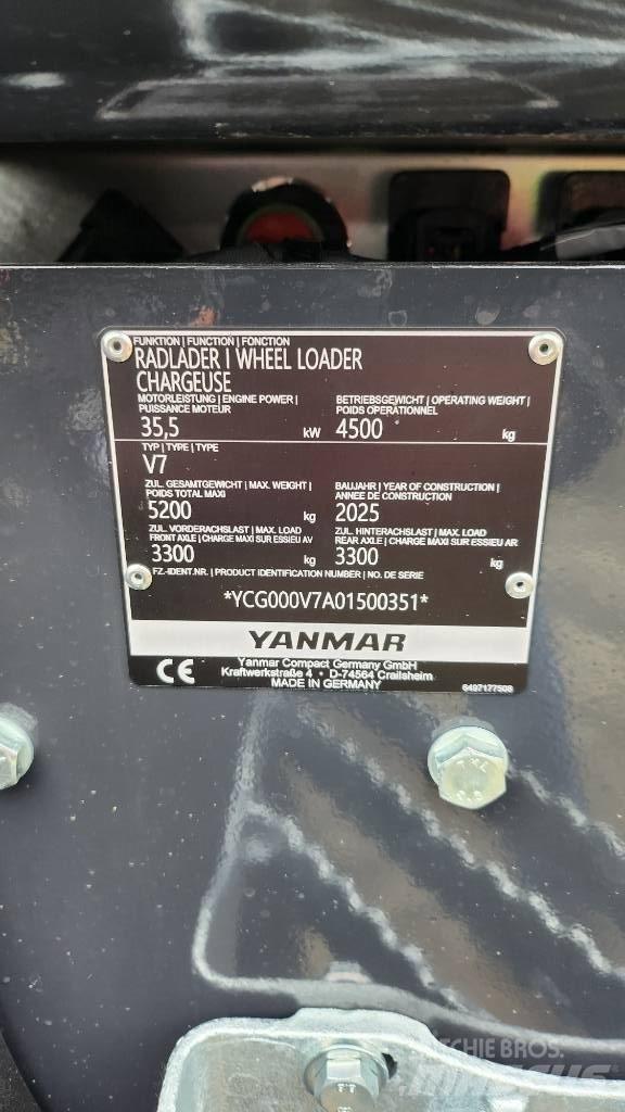 Yanmar Radlader V7HW Фронтальні навантажувачі