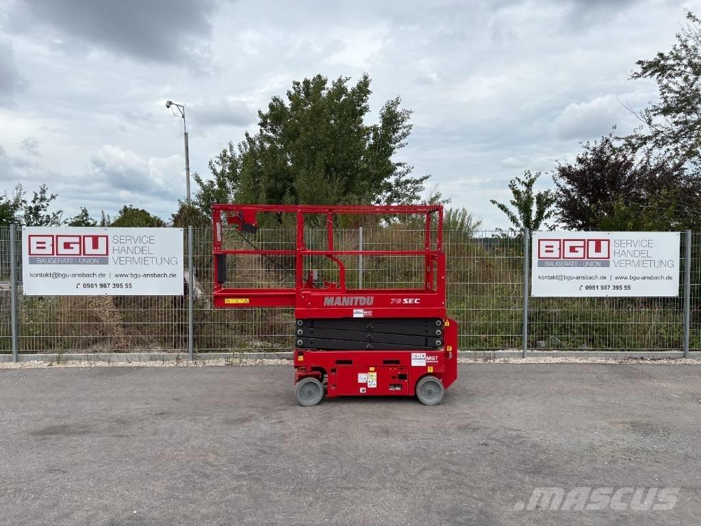 Manitou 78 SEC Підйомники-ножиці