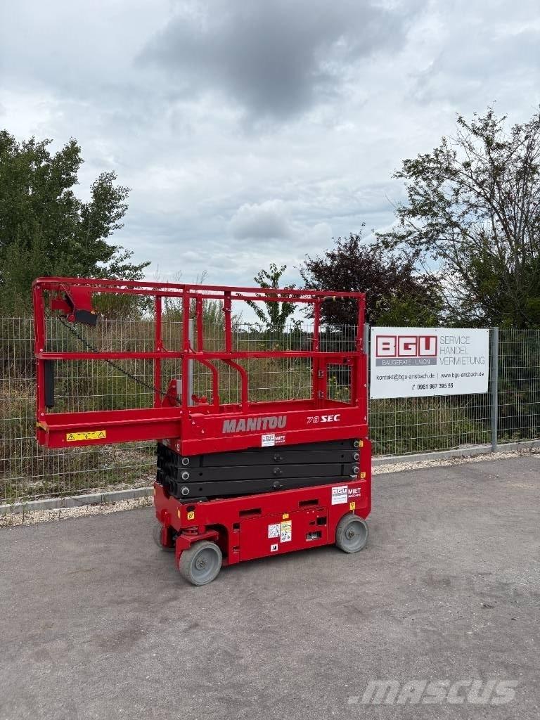 Manitou 78 SEC Підйомники-ножиці