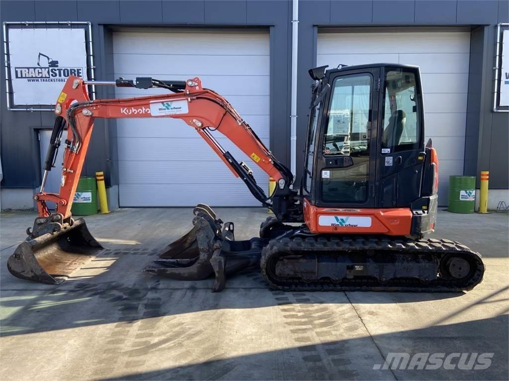 Kubota U50-5 (5020) Міні-екскаватори < 7т