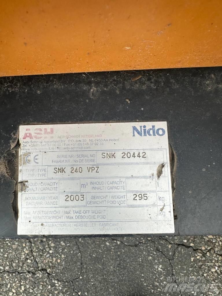 Nido SNK 240 VPZ Снігоочищувальні ножі та плуги