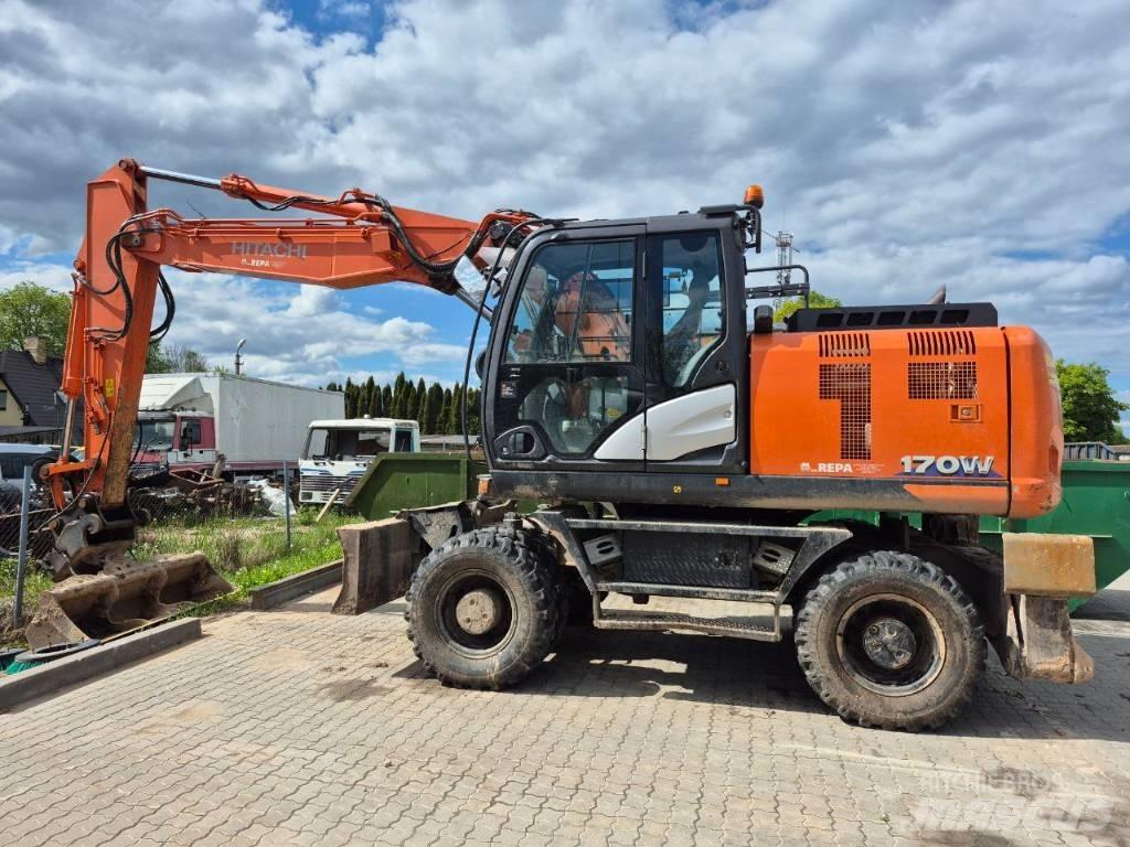 Hitachi ZX 170 W-6 Колісні екскаватори