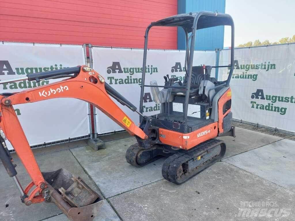 Kubota KX-015-4 Міні-екскаватори < 7т