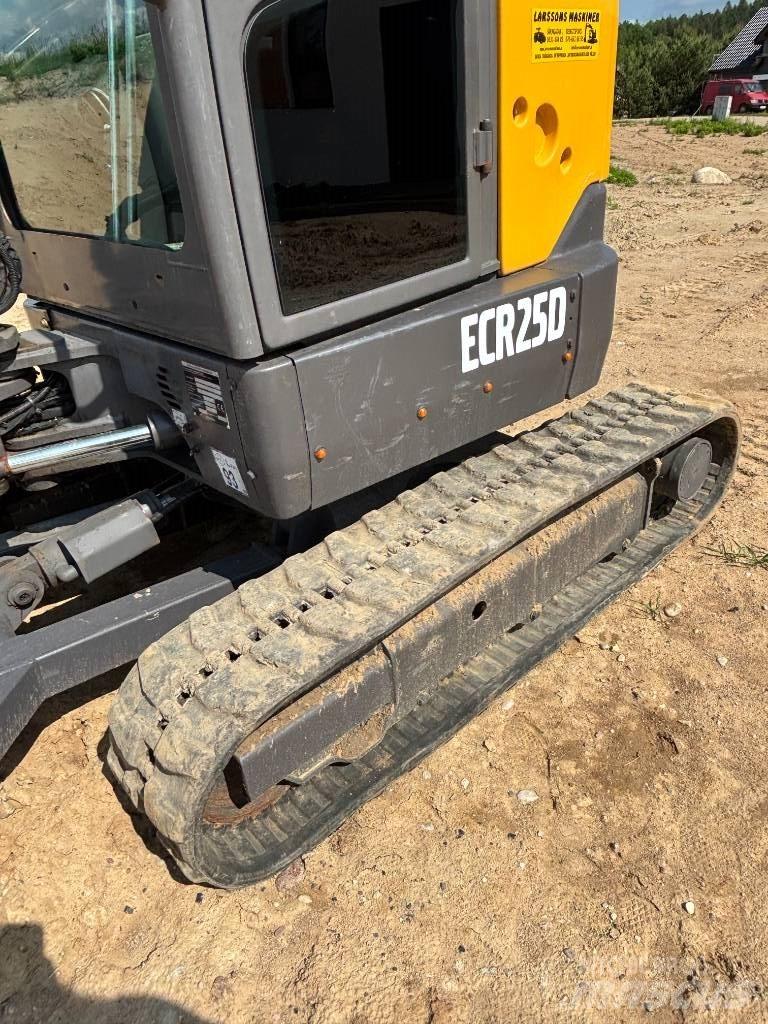 Volvo ECR 25 D Міні-екскаватори < 7т