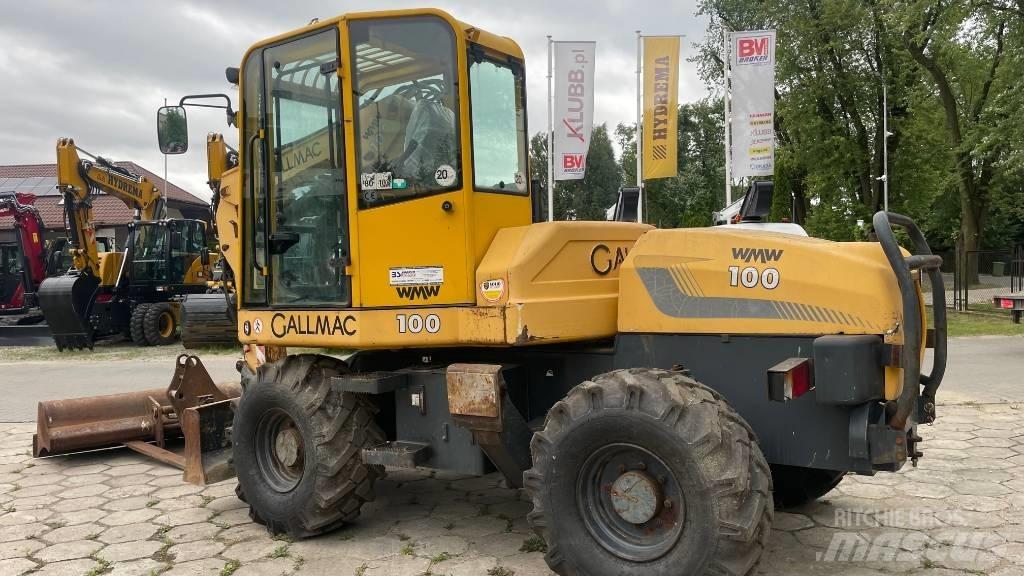 Gallmac WMW 100 Колісні екскаватори