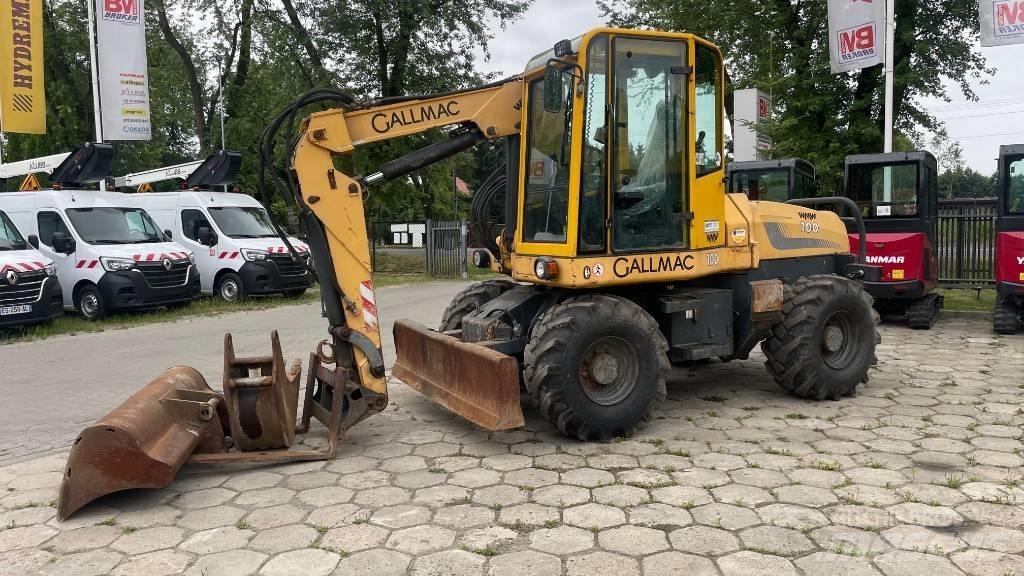 Gallmac WMW 100 Колісні екскаватори