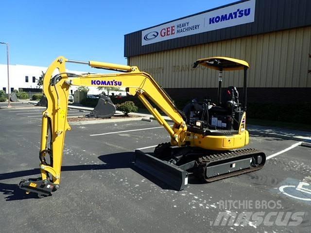 Komatsu PC35MR-5 Міні-екскаватори < 7т