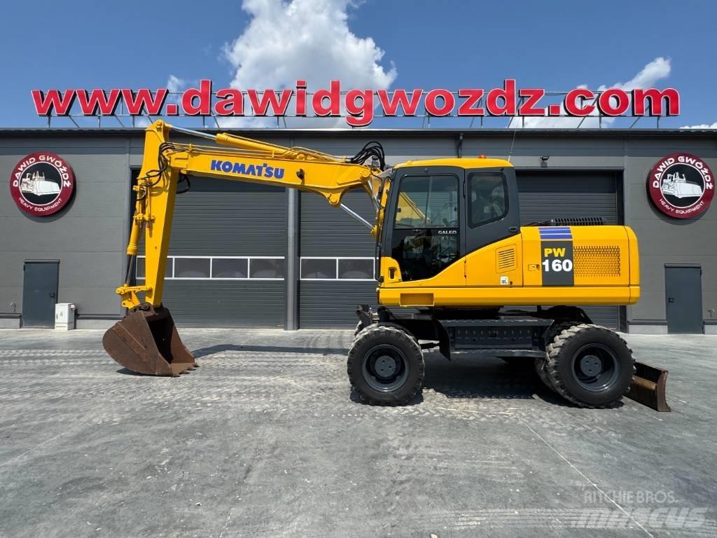 Komatsu PW 160 ES-7K Колісні екскаватори