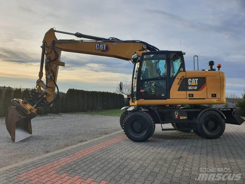 CAT M 314 F Колісні екскаватори