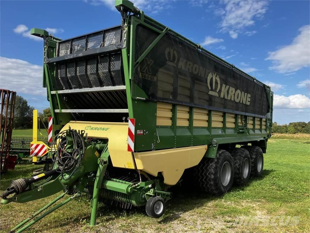 Krone ZX 560 GL Причепи із самозавантаженням