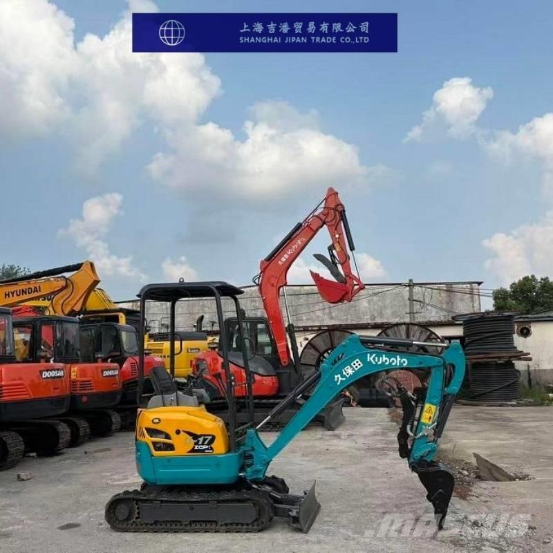 Kubota U 17 Міні-екскаватори < 7т