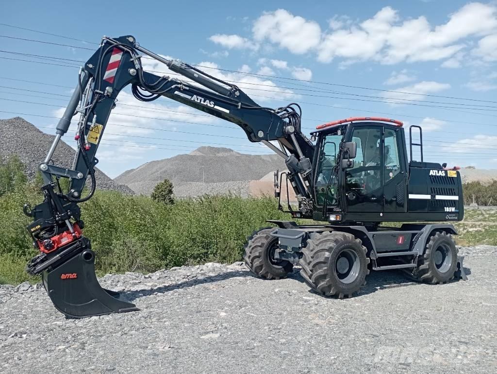 Atlas 185w Колісні екскаватори
