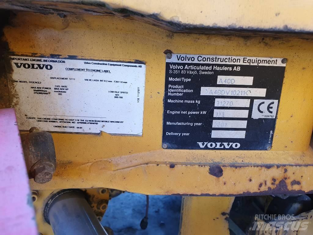 Volvo A 40 D Зчленовані самоскиди