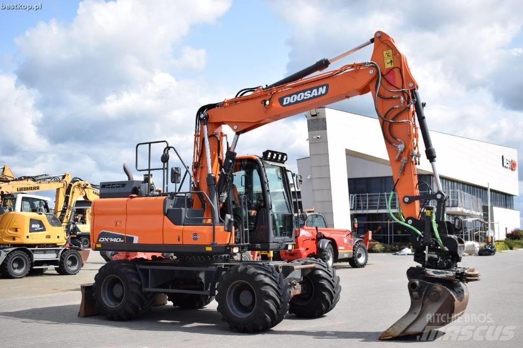 Doosan DX 140 W-5 Колісні екскаватори