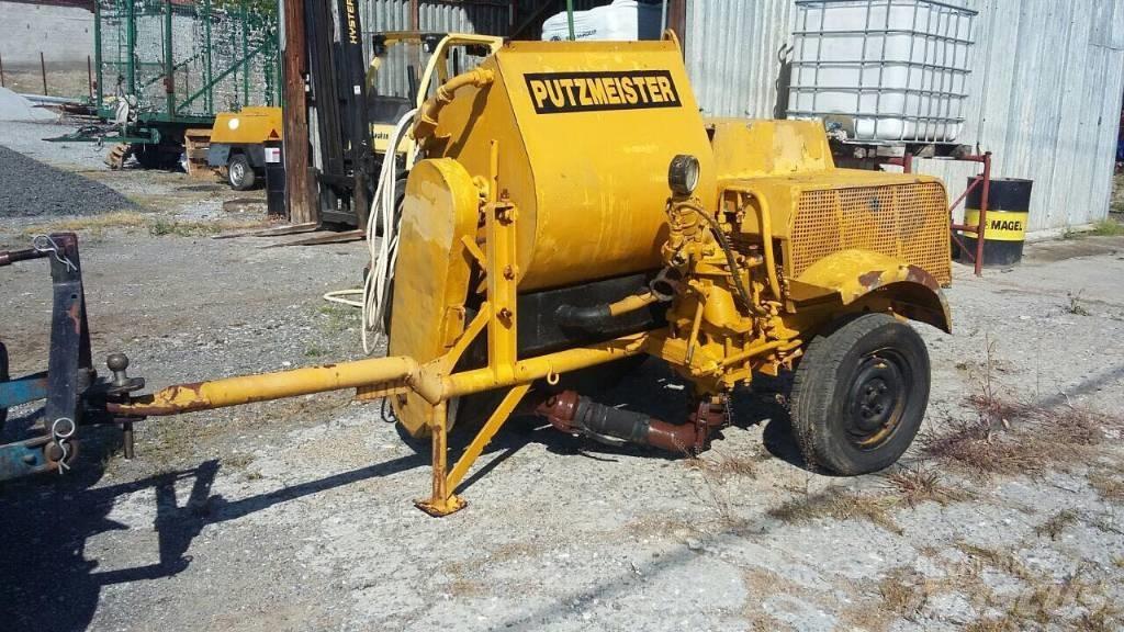 Putzmeister P 13 E Шнекові насоси