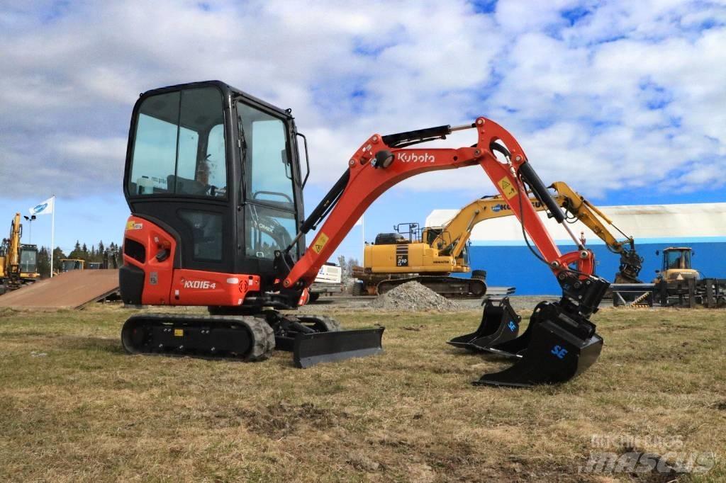 Kubota KX016-4 Міні-екскаватори < 7т