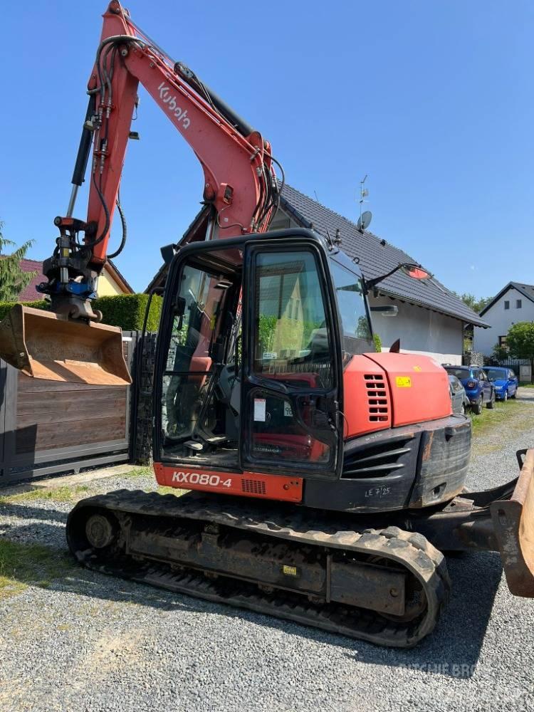Kubota KX 080-4 Середні екскаватори 7т. - 12т.