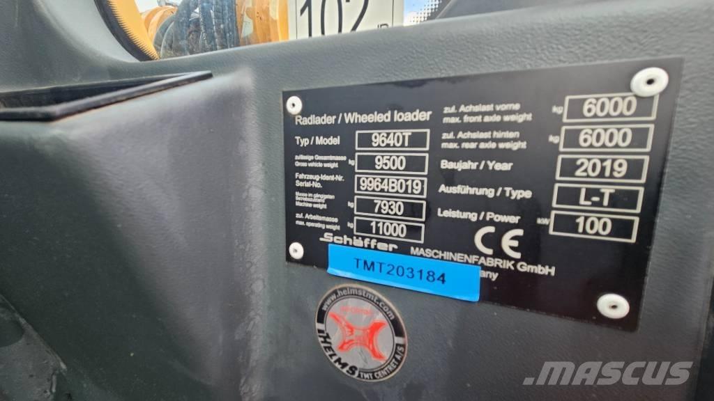 Schäffer 9640T Телескопічний навантажувач