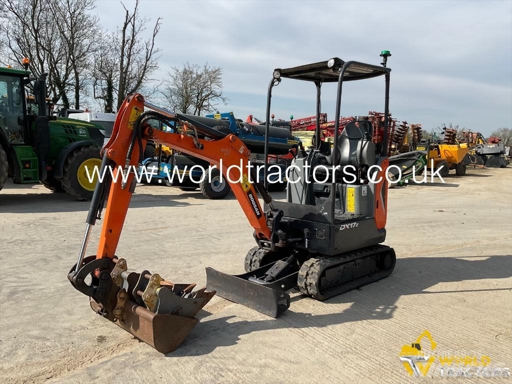 Doosan DX 17 Міні-екскаватори < 7т