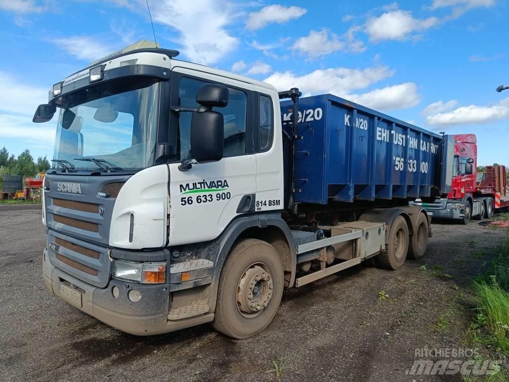 Scania P 420 Вантажівки з гаковим підйомом
