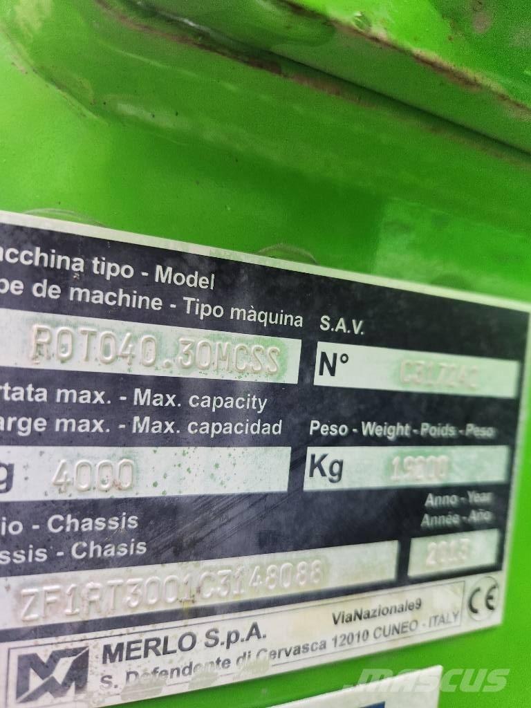 Merlo 40.30 Телескопічні навантажувачі