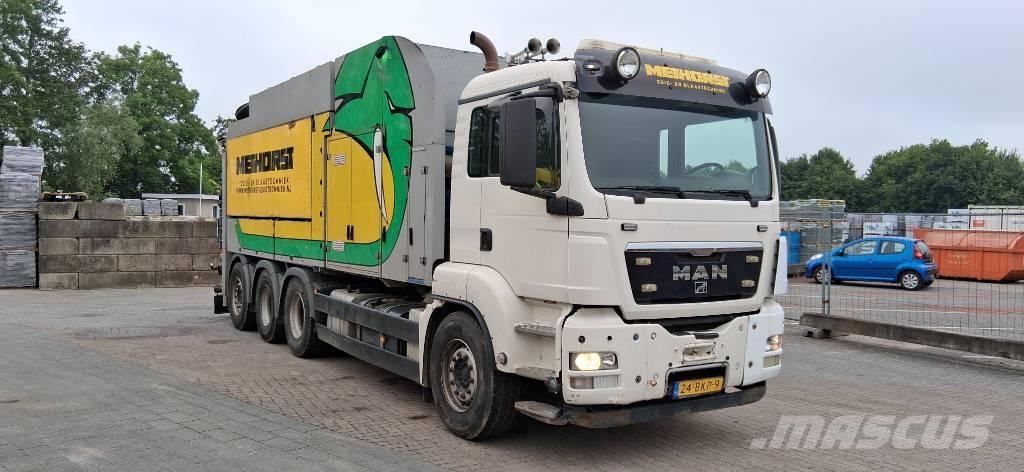 MAN 35.480 Комбі/Вакуумні вантажівки