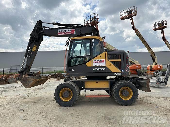Volvo EWR150E Колісні екскаватори