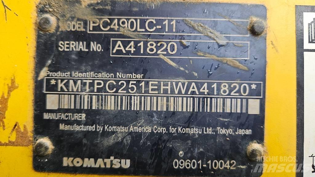 Komatsu PC 490 LC-11 Гусеничні екскаватори