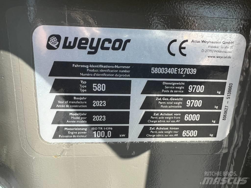 Weycor AR 580 Фронтальні навантажувачі