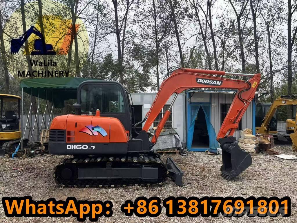 Doosan DH 60-7 Міні-екскаватори < 7т