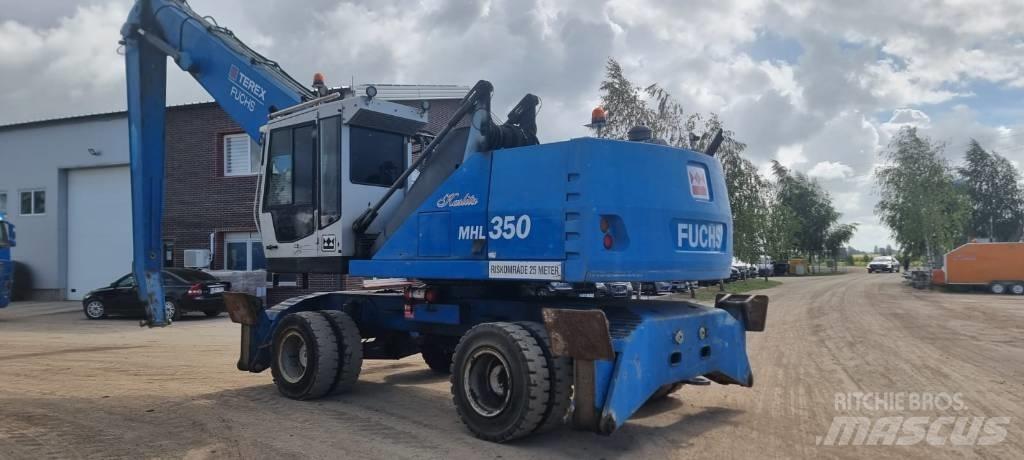 Fuchs MHL 350 D Перевантажувачі металобрухту/промислові навантажувачі