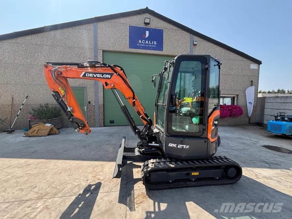 Doosan DX27Z-7 Міні-екскаватори < 7т