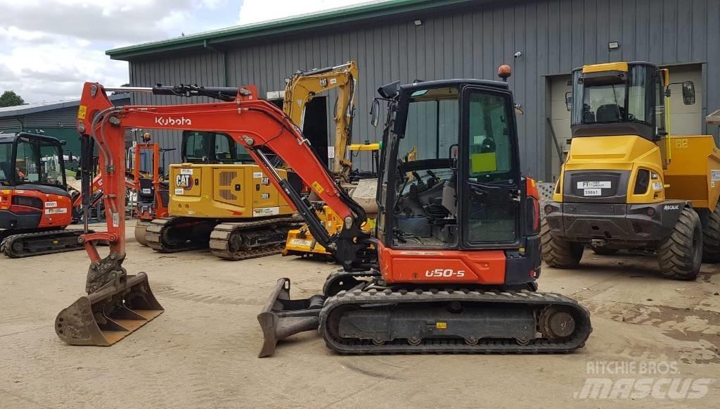 Kubota U50-5 Міні-екскаватори < 7т