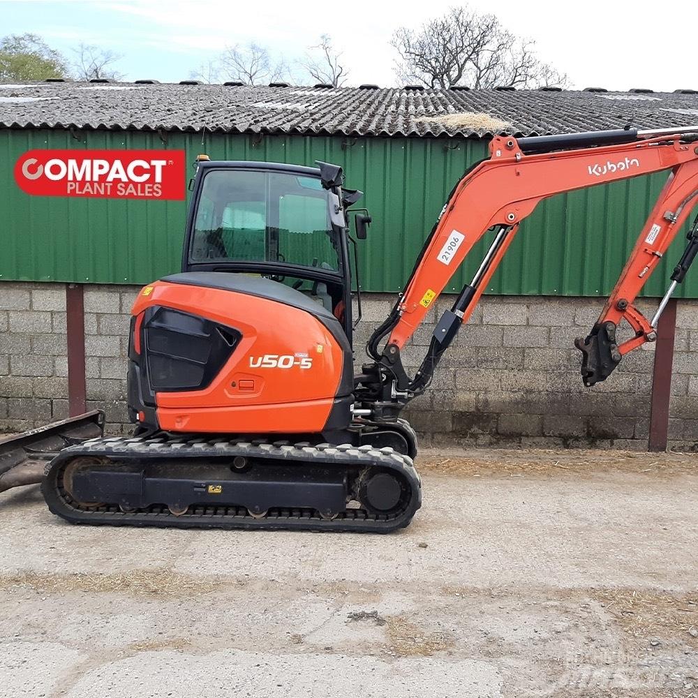 Kubota U50-5 Міні-екскаватори < 7т