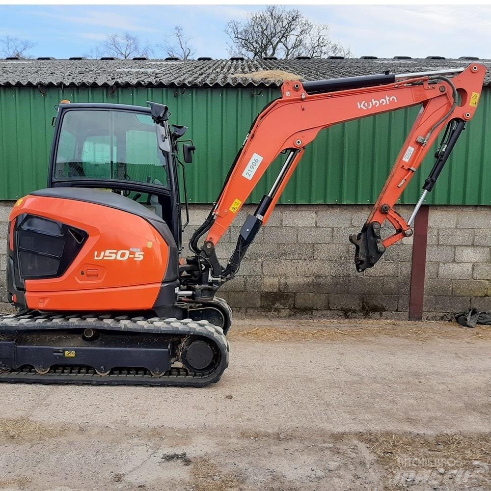 Kubota U50-5 Міні-екскаватори < 7т