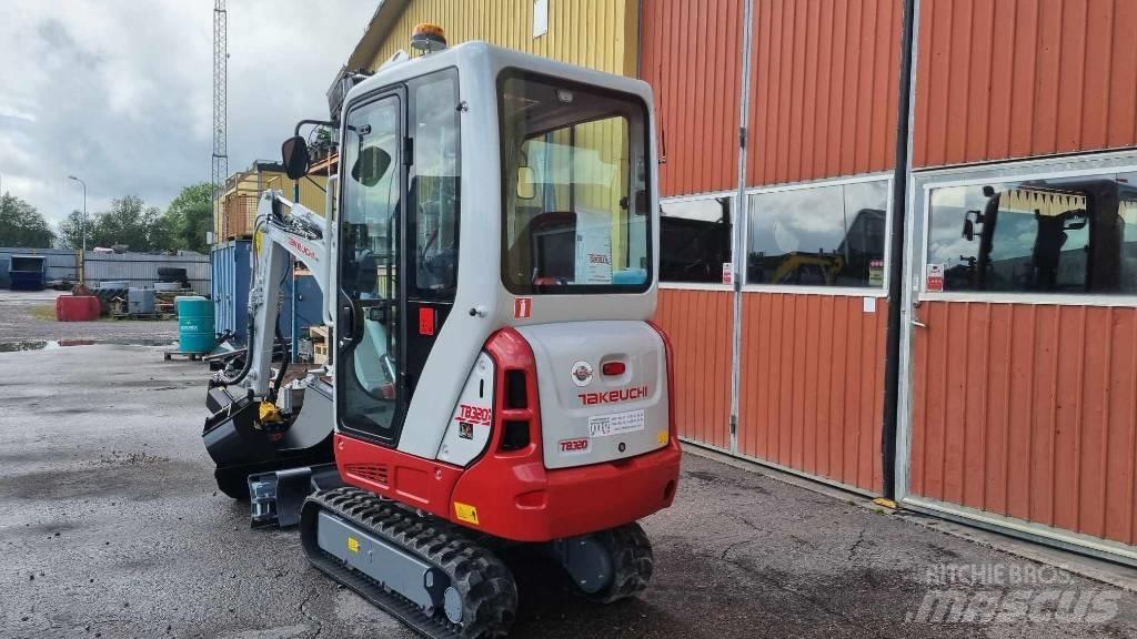 Takeuchi TB 320 Міні-екскаватори < 7т