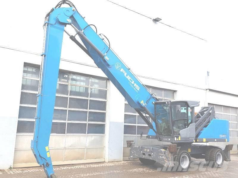 Fuchs MHL 340 F Перевантажувачі металобрухту/промислові навантажувачі