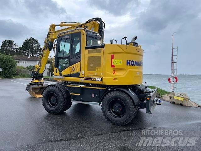 Komatsu PW168-11 Колісні екскаватори