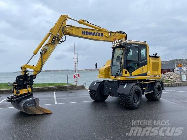 Komatsu PW168-11 Колісні екскаватори